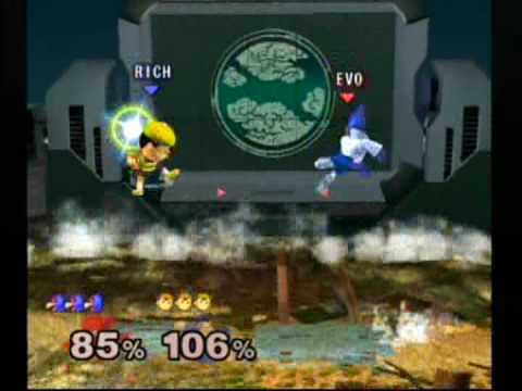 SSBM: Evo (Falco) vs Richie (Ness)
