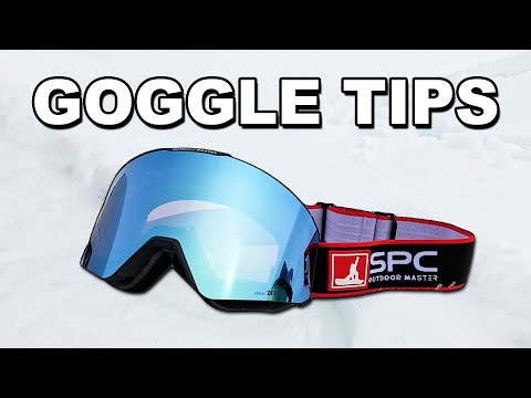 Snowboard Goggle Tips - Keep them Fog Free & Lasting Long