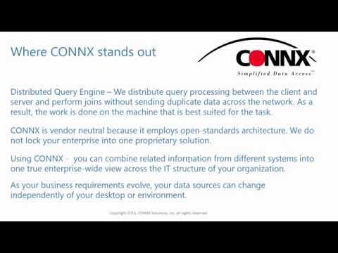 CONNX (КОННКС) - Инструменты виртуализации данных