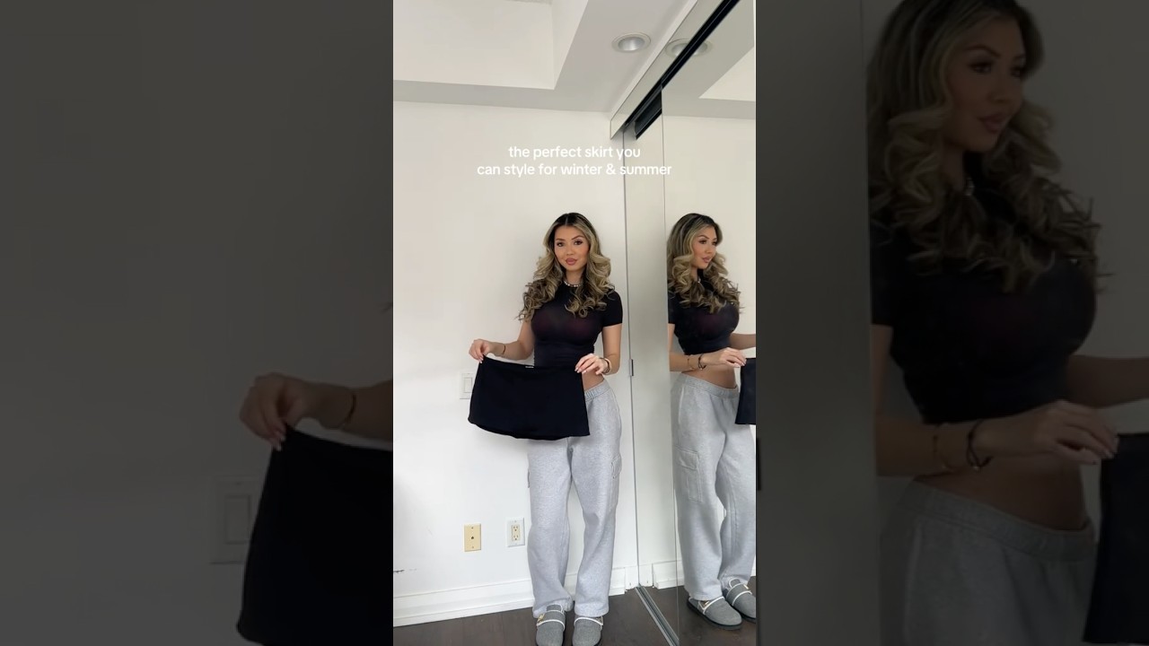 the perfect mini skirt for spring and summer #springfashion #springoutfitideas #ootd #womenstyling