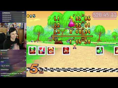 #yostifu en #Twitch | Yos se resbala y pierde la carrera!