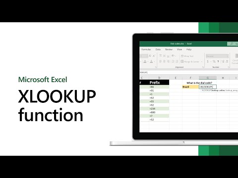 How to use the XLOOKUP function in Microsoft Excel
