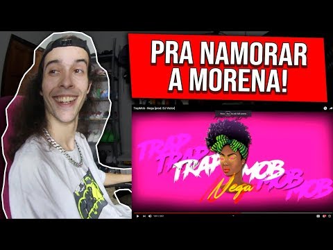 (PEGADA DO CHRIS BROWN) REAGINDO a TrapMob - Nega - REACT/REAÇÃO