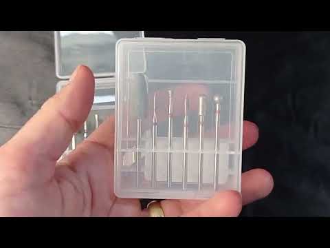 KIT DE BROCA DIAMANTADA COM 6 PEÇAS