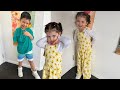 A DAY IN THE LIFE OF OUR KIDS NOAH & HAZEL | Hazel's First Day At Kindy *OMG* 😱