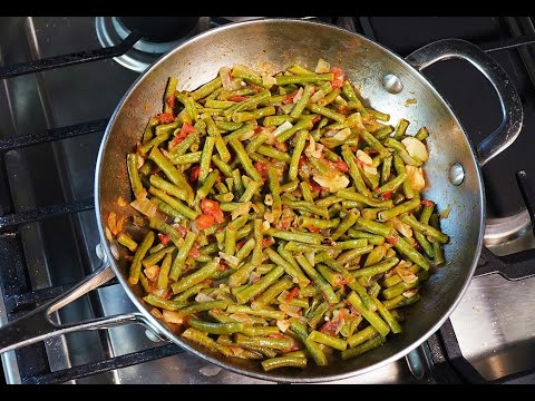 Fry (stewed) Bodi | CaribbeanPot.com