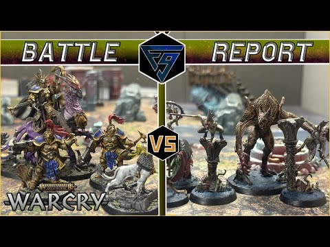 Stormcast Vanguard VS Soulblight Gravelords - Warcry Battle Report