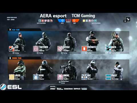 ESL EU Go4R6 (PC) Feb GRAND FINAL AERA eSport vs TCM-Gaming