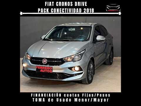 Se Vende:Fiat Cronos Drive Pack Conectividad 2018 - FERRERO Automotores Oncativo (Provincia de Cba)