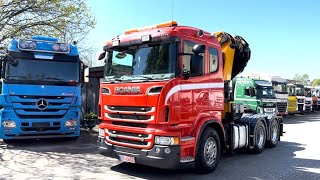السيارات القاطرة Scania R560 V8 6X4 Kran HMF 6020 bis 20.5 Meter | صورة 4 - Autoline