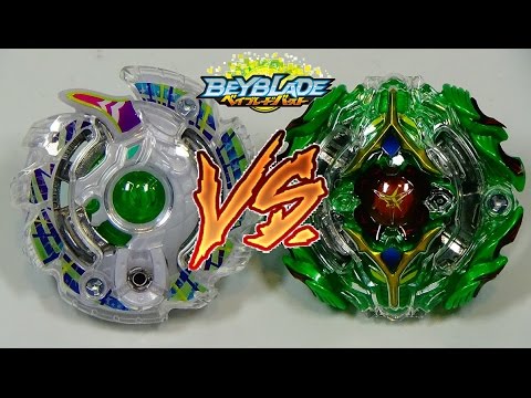 Beyblade Burst BATTLE!! Unlock Unicorn D.N. vs Yaeger Yggdrasil G.Y. ベイブレードバースト