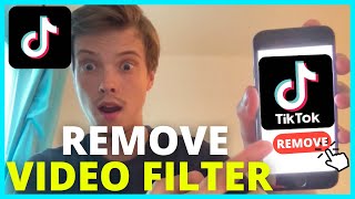 How To Remove Filter from TikTok Video