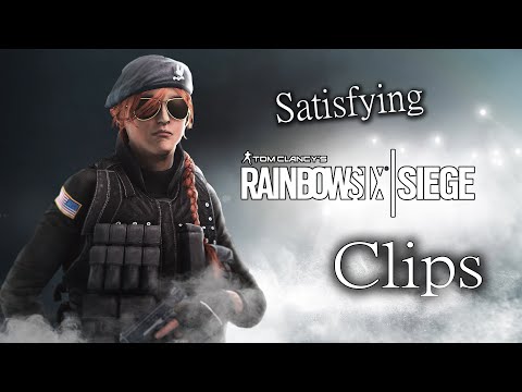 Satisfying rainbow 6 siege clips....