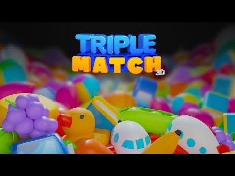 Triple Match 3D - Gameplay (iOS, Android) - YouTube