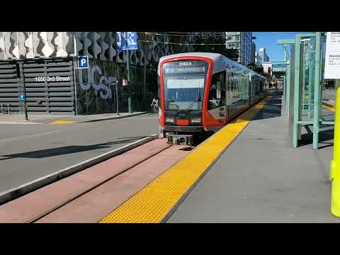 Muni Action At Chase Center Muni Station (2/6/21)