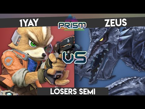 PRISM 207 - 1Yay (Fox) vs. Zeus (Ridley) - Losers Semi - Smash Ultimate Singles
