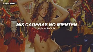 Shakira - Hips Don't Lie ft. Wyclef Jean (Letra en Español + Lyrics)