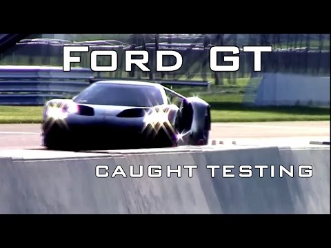 2016 FORD GT GTE/GTLM Caught Testing