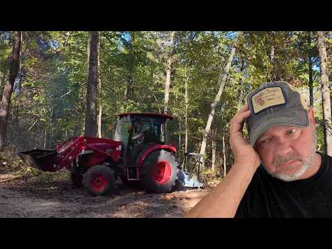 Tractor Tree Saw on Big Tractor