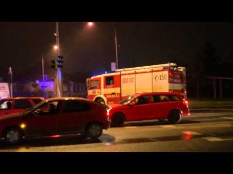 HaZZ Piešťany - odjazd z miesta dopravnej nehody