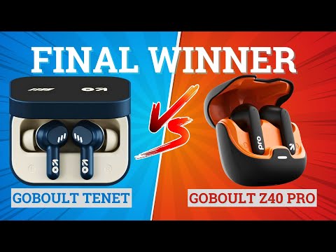 Thumbnail for GOBOULT Z40 Pro vs GOBOULT Tenet⚡ Full Comparison ⚡Best for Music, Bass & Gaming 🔥