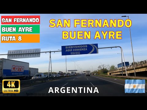 San Fernando a  Buen Ayre y Ruta 8 – Viaje real con música y paisajes bonaerenses 🎶