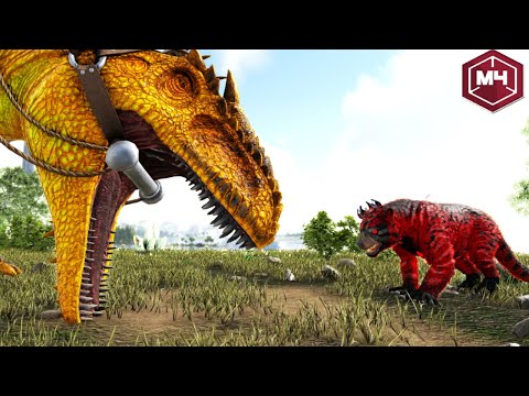DECAYING DODOREX UND BETA GIGA? 😍 THYLACOLEO MIT KRONE? LORD OF BACON! 🤣 - ARK Devin Fo.12