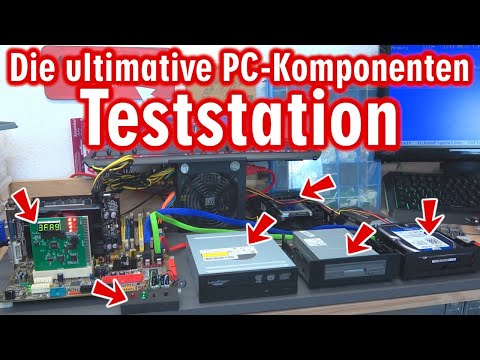 Die ultimative PC-Komponenten Teststation selber bauen - Benchtable aber besser