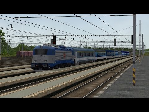 1920p30MSTS ► Let's Play Česky ► #04 ►ČD 380.002-6 ► EC 278 Danubius ► Jackey CZ