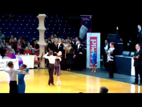 Adis Orda and Anastasija Bengarde  квикстеп 2012 Tallin Open