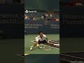 Unbelievable Tennis Flexibility ?‍♀️