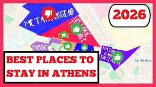 WHERE TO STAY in Athens in 2026 (WATCH BEFORE BOOKING)