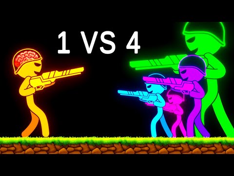 Can ONE Smart AI Defeat FOUR Regular Ones?