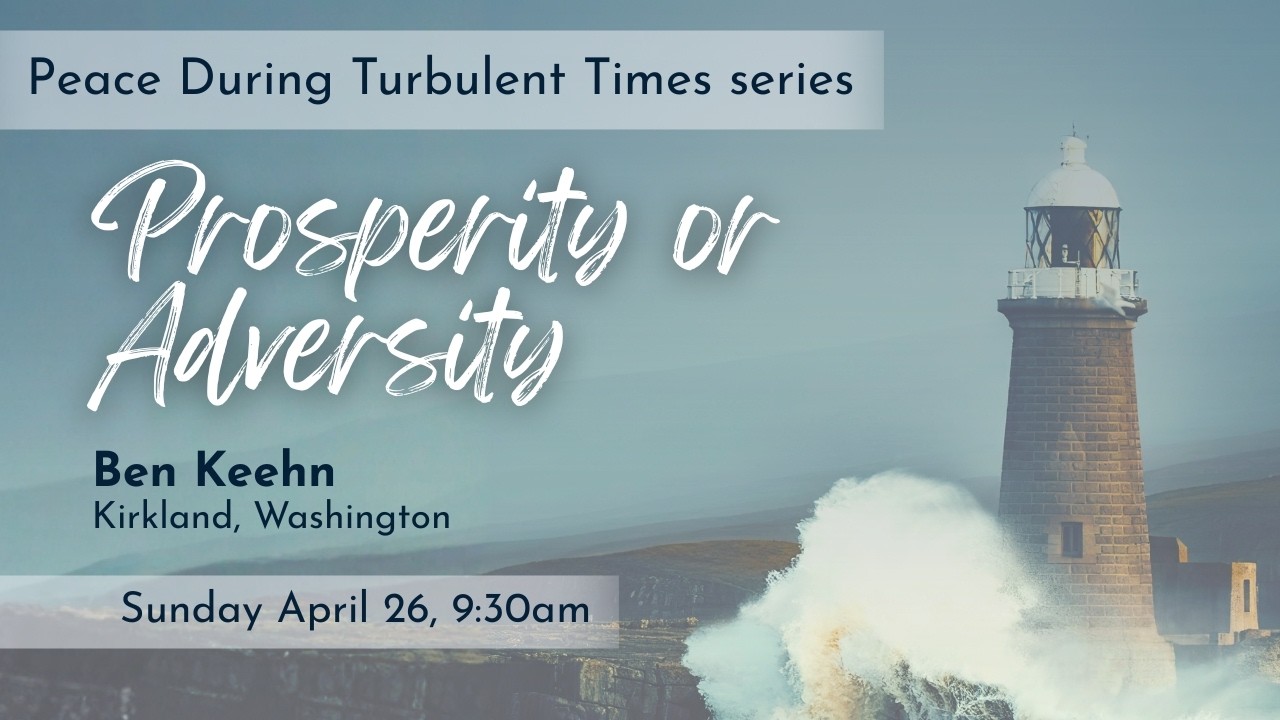 Prosperity or Adversity