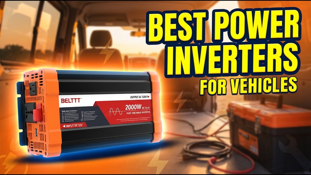 Best Power Inverters for Vehicles 2026: Top 8 Picks for Car, Truck & RV Power