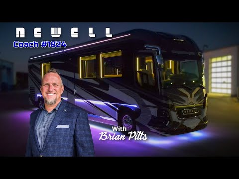 Step Inside the Stunning Newell Coach #1824 — Built for the California Lifestyle! 🌴🚍✨ #luxurytravel