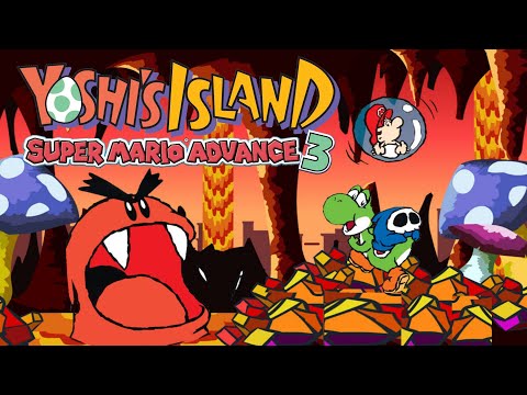 YOSHI'S ISLAND: SUPER MARIO ADVANCE 3 - Full Game (100%, All Stars, All Red Coins)