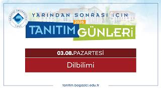 Boğaziçi University Promotional Days 2026 | Linguistics