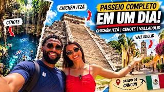 Conhecemos uma das 7 Maravilhas do Mundo! 🇲🇽 Chichén Itzá + Cenote + Valladolid