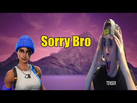 i killed faze tenser fortnite battle royale - tenser fortnite