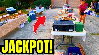 THIS YARD SALE WAS LOADED! HUGE EARLY MORNING SCORE!