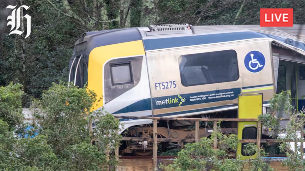 NZ Herald Live: Chief investigator gives update on Wellington train derailment