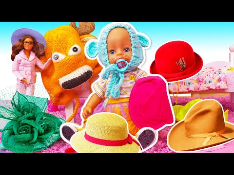 Baby Annabell -nukke ja hattu - Baby Born -nukke ja leluja