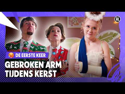 GEBROKEN ARM TIJDENS KERST | De Eerste Keer | Kerstspecial | NPO Zapp