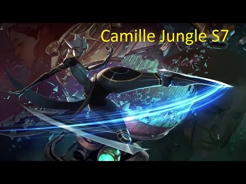 Complete Stomp | Camille Jungle | S7 League Of Legends Full Gameplay Commentary
