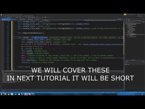 C++ DirectX 11 Engine Tutorial 3 - Creating a Window