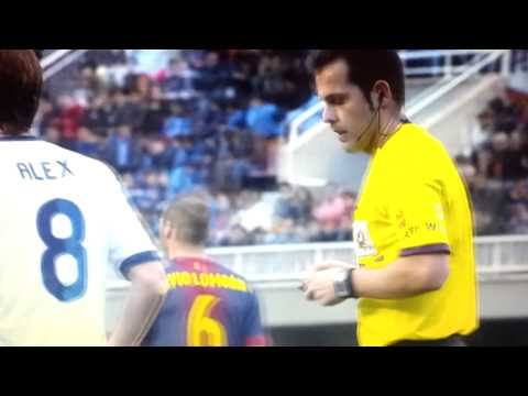 Gol de Alvaro Morata en el Mini Estadi