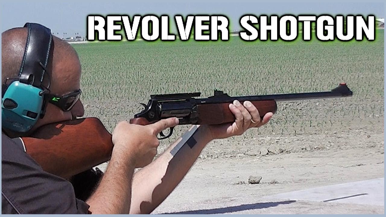 Revolver Shotgun/Rifle - We Test It! ─ TAOFLEDERMAUS.