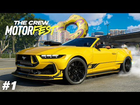 The Crew Motorfest Gameplay Walkthrough Part 1 - Donut Media!