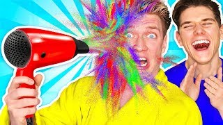 Best DIY Prank Wins $10,000 Plus How To Do Funny Magic Tricks &amp; Slime vs Food Challenge